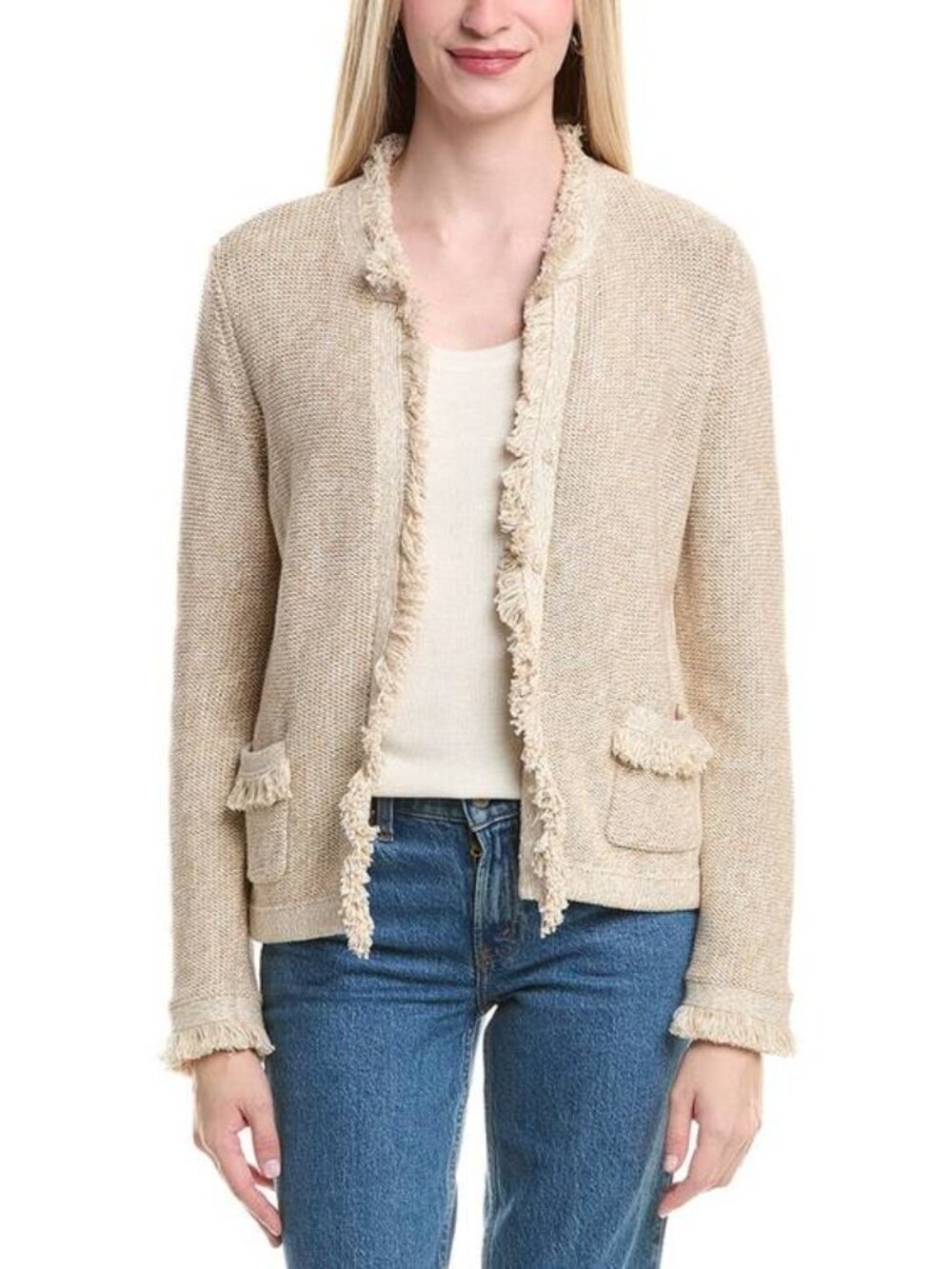 NEW J.MCLAUGHLIN “Simone” Cotton Cardigan – Size L